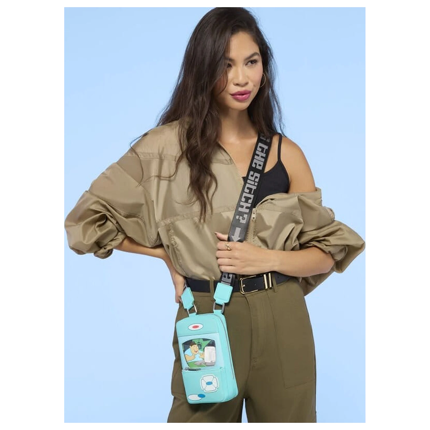 Kim Possible Kimmunicator Crossbody taška na rameno produktová fotografia