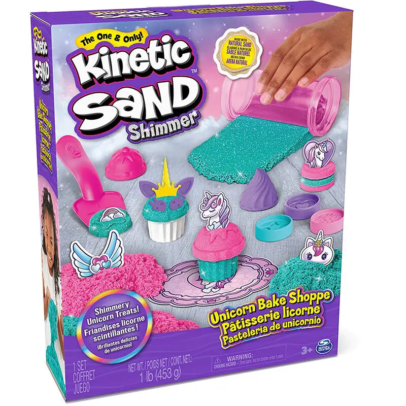 Kinetic Sand Unicorn bake shop kit 148 g termékfotó