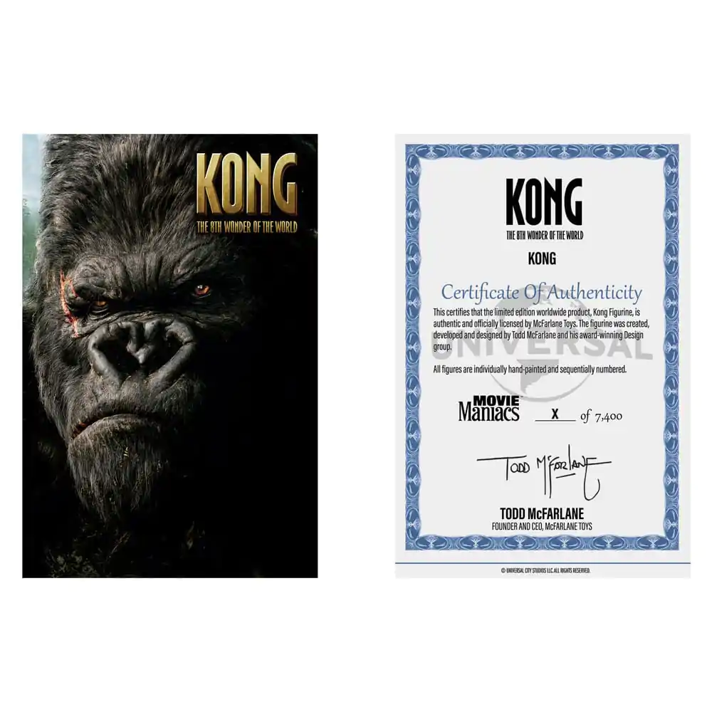 King Kong (2005) Movie Maniacs PVC Socha Kong 17 cm produktová fotografia