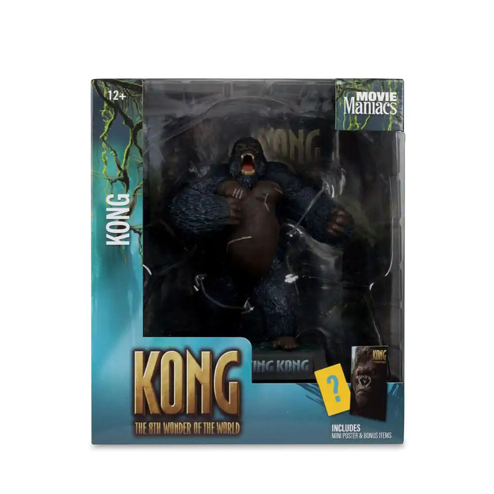 King Kong (2005) Movie Maniacs PVC Socha Kong 17 cm produktová fotografia