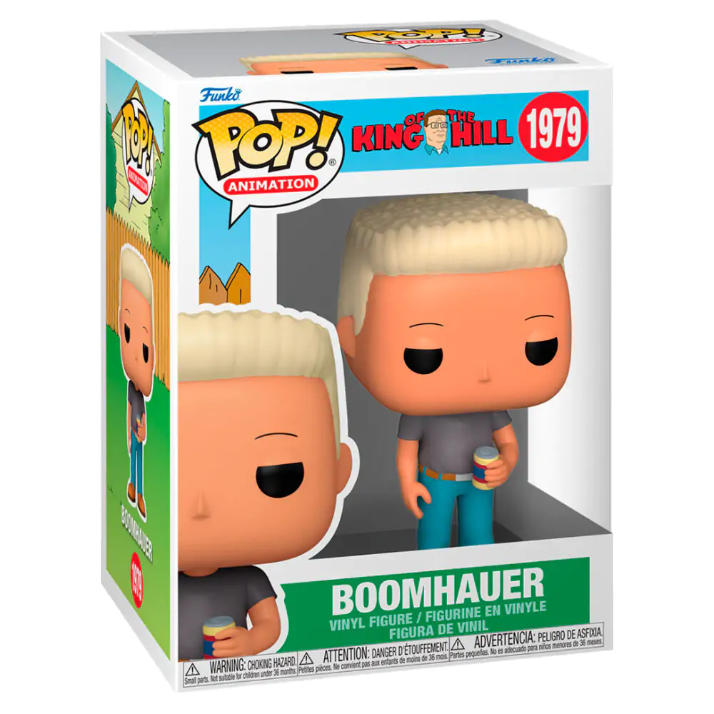 King of the Hill Funko POP! TV vinylová figúrka Boomhauer 9 cm produktová fotografia