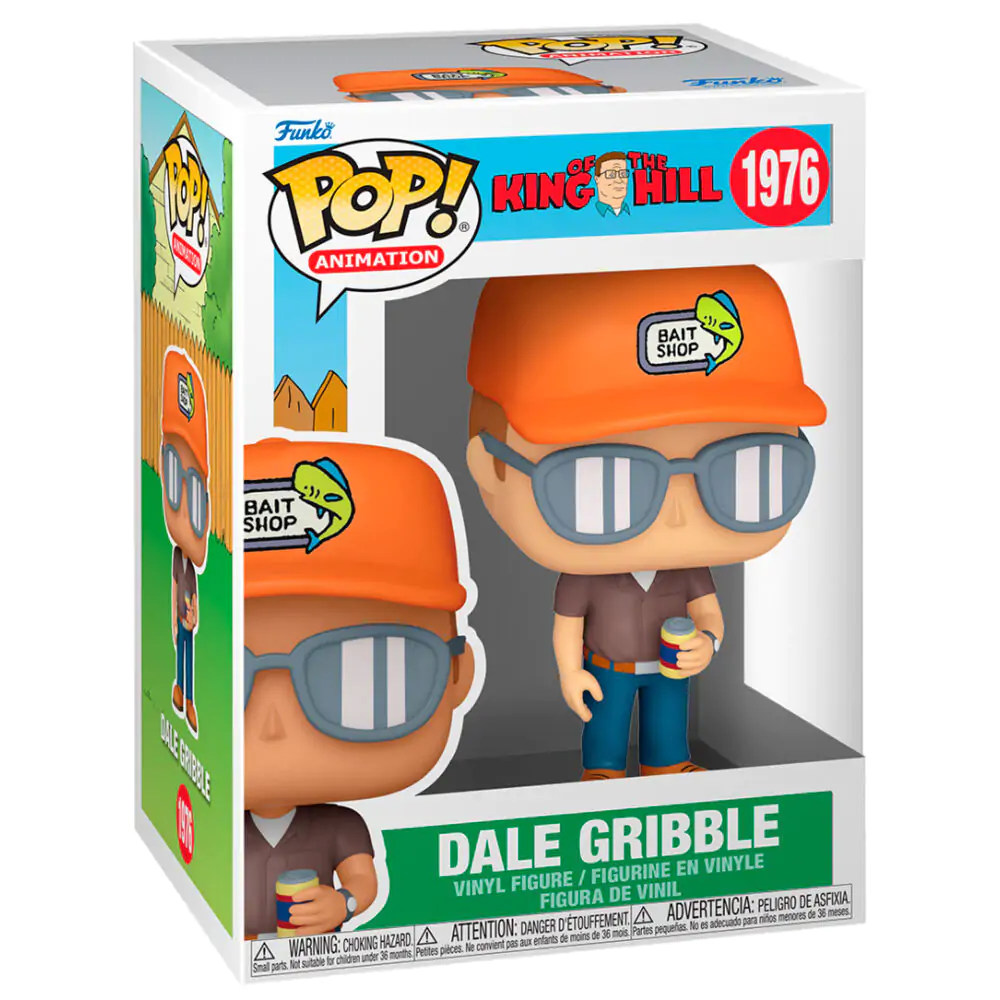 King of the Hill Funko POP! TV vinylová figúrka Dale Gribble 9 cm produktová fotografia