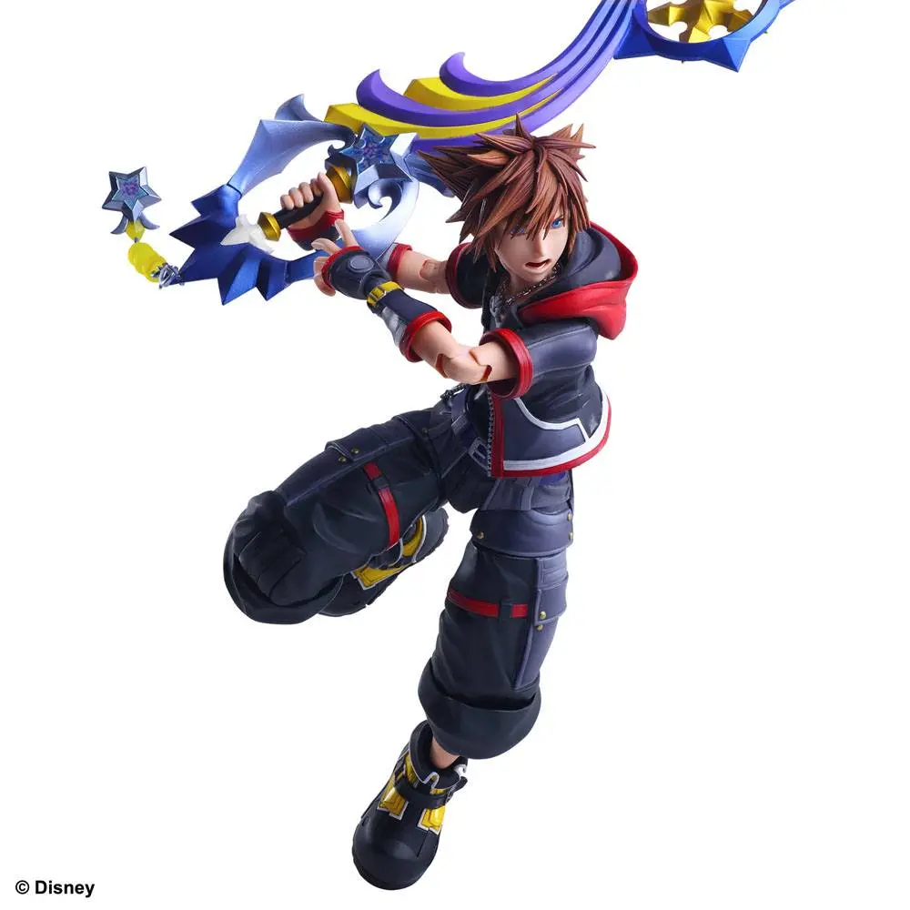 Kingdom Hearts III Play Arts Kai akčná figúrka Sora Ver. 2 Deluxe 22 cm termékfotó