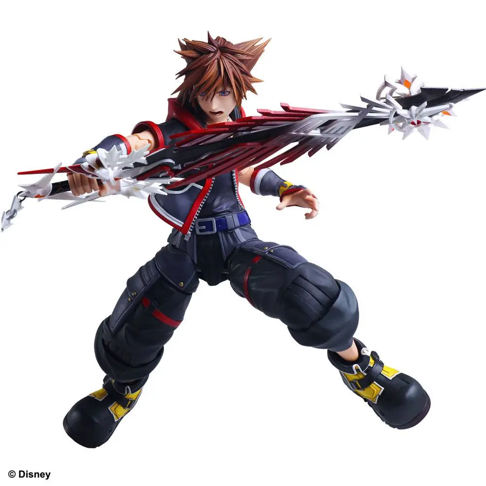 Kingdom Hearts III Play Arts Kai akčná figúrka Sora Ver. 2 Deluxe 22 cm termékfotó