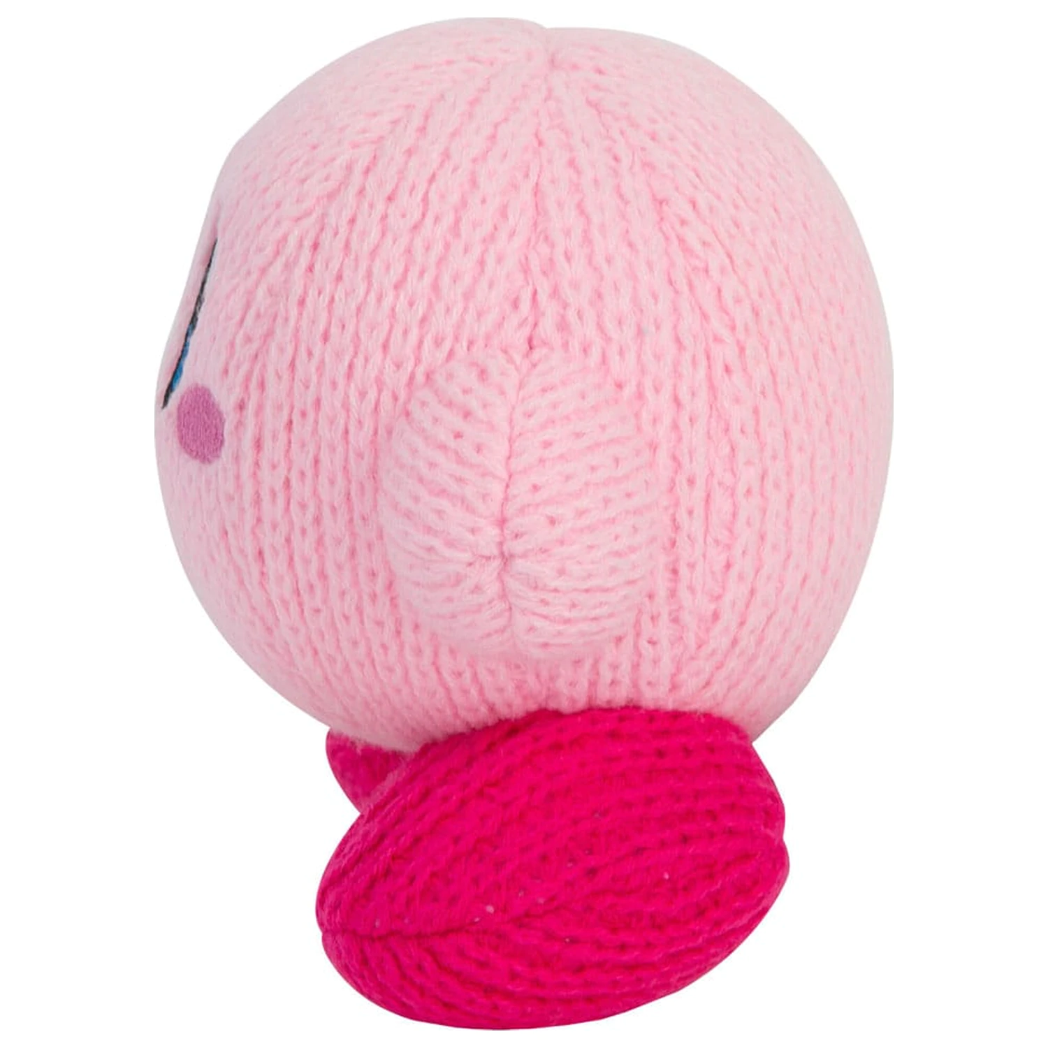 Kirby Nuiguru-Knit plyšová figúrka Kirby s nepremožiteľným cukríkovým prútikom produktová fotografia