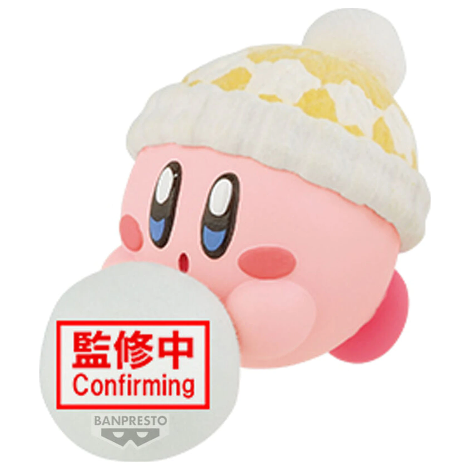 Kirby Play in the Snow Fluffy Puffy Mine Kirby figúrka 4cm produktová fotografia