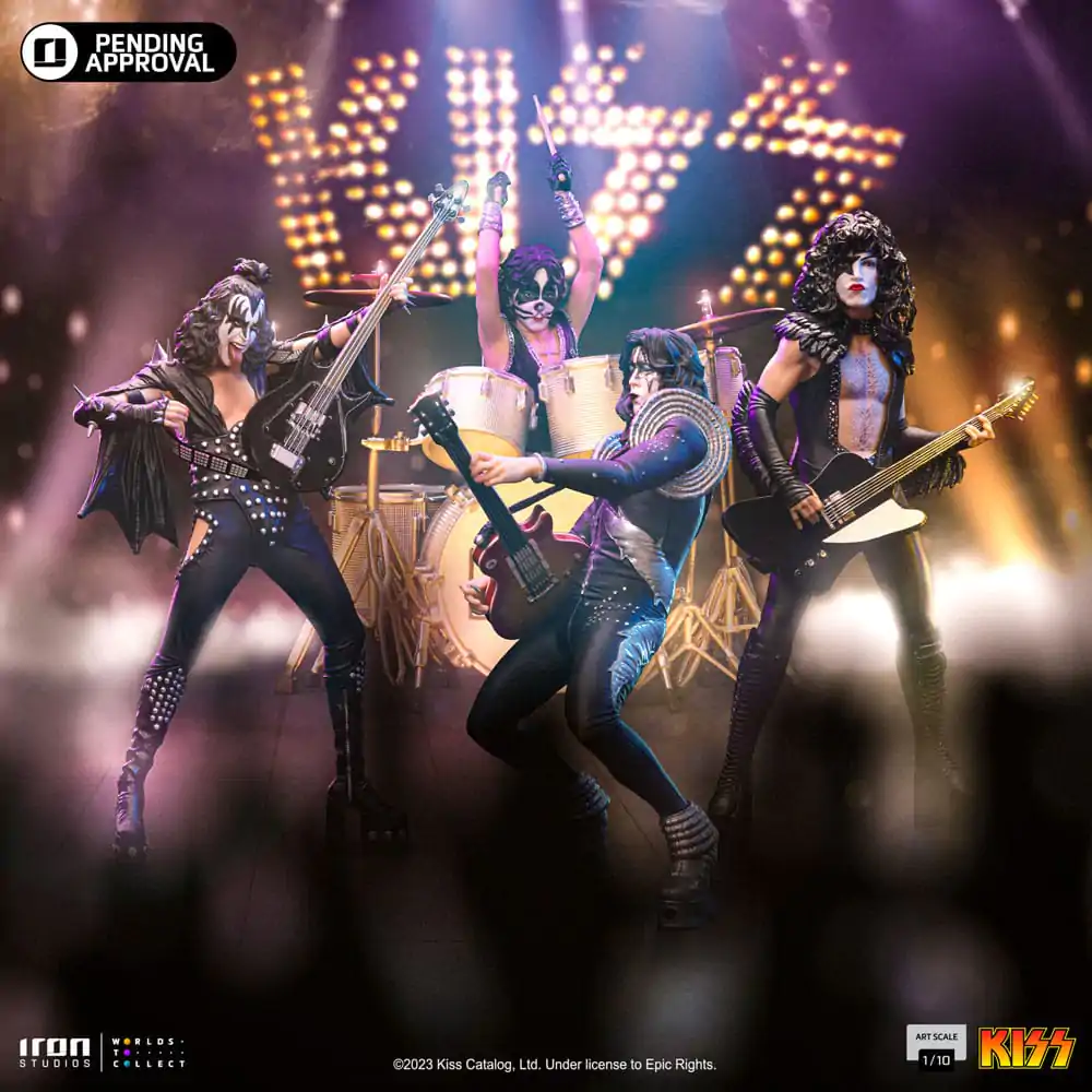 Kiss Art Scale Socha 1/10 Gene Simons Limited Edtition 26 cm produktová fotografia