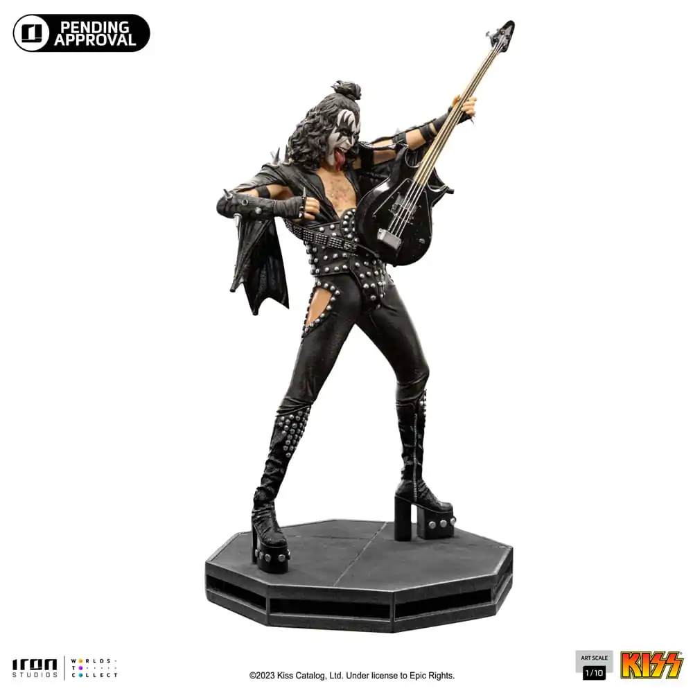 Kiss Art Scale Socha 1/10 Gene Simons Limited Edtition 26 cm produktová fotografia