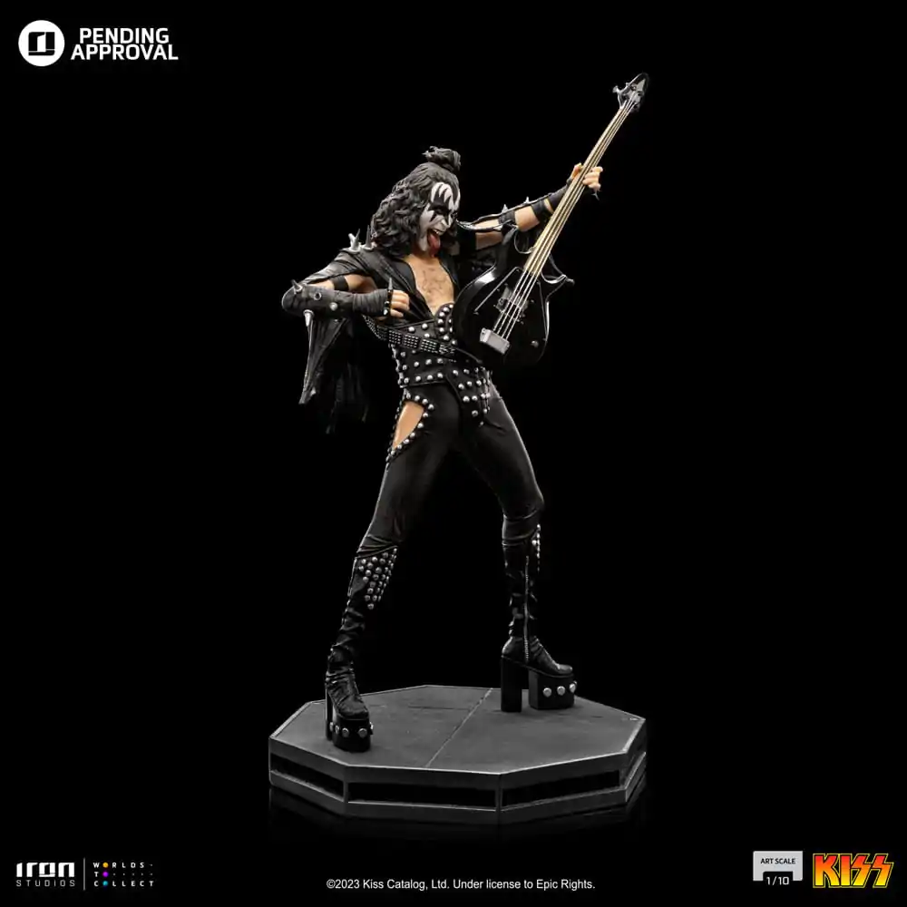 Kiss Art Scale Socha 1/10 Gene Simons Limited Edtition 26 cm produktová fotografia