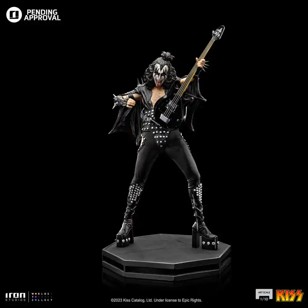 Kiss Art Scale Socha 1/10 Gene Simons Limited Edtition 26 cm produktová fotografia