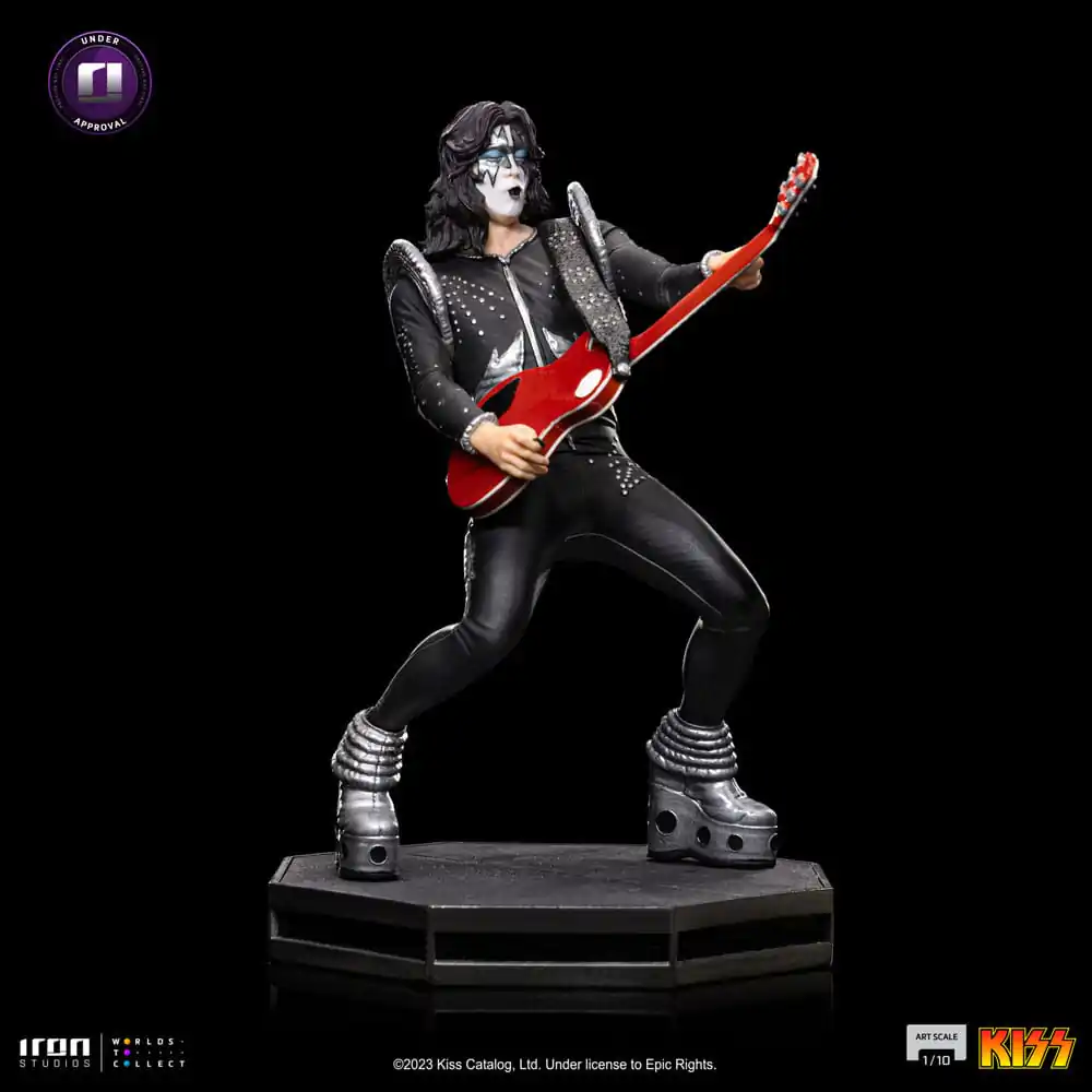 Kiss Art Scale Socha 1/10 Paul Frehley 19 cm produktová fotografia