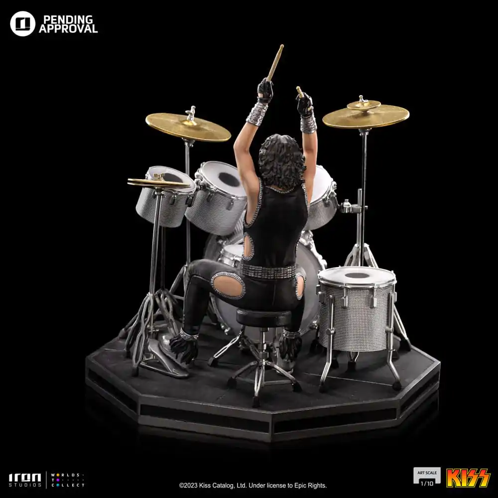 Kiss Art Scale Statue 1/10 Peter Criss Limited Edition 22 cm termékfotó