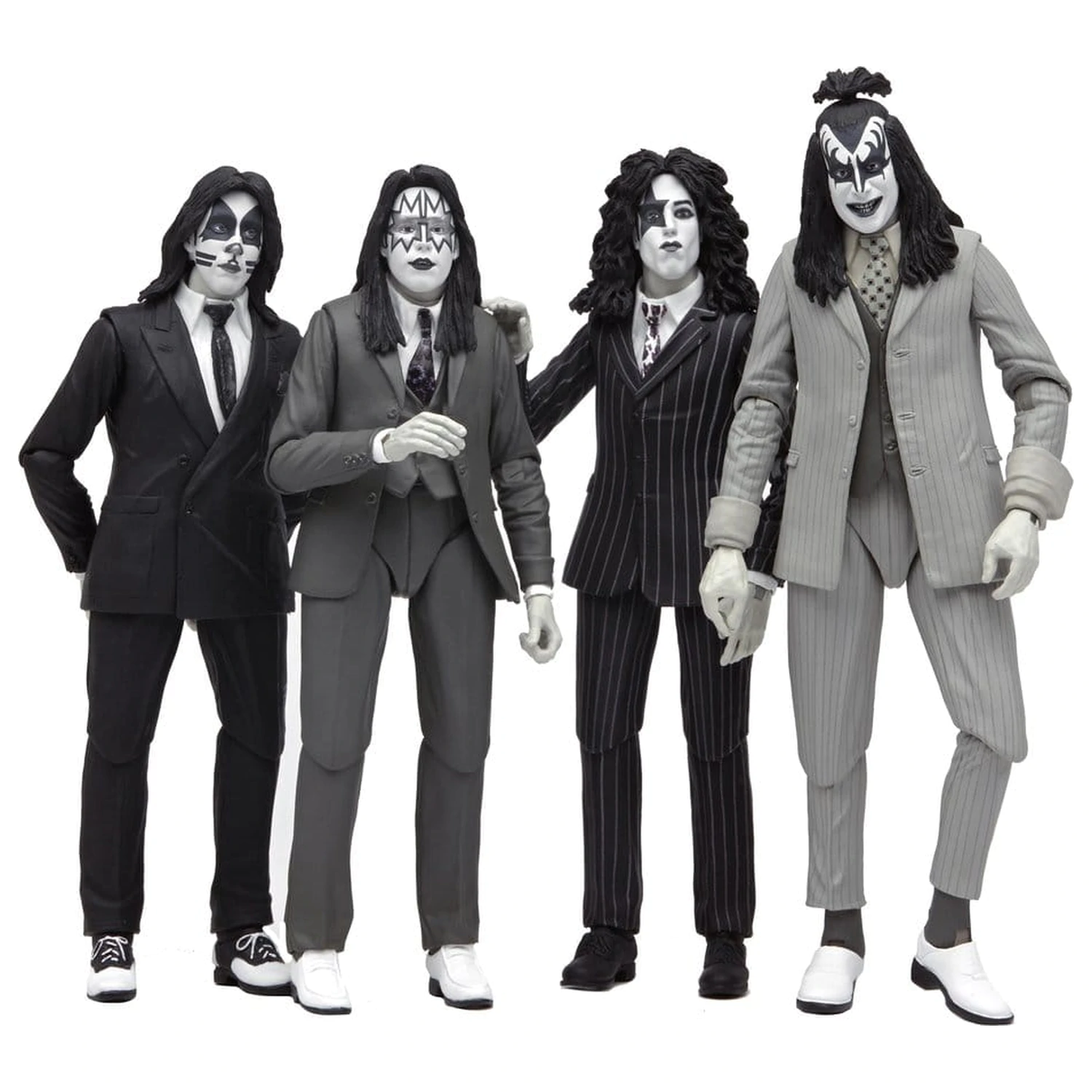 KISS Akčné figúrky 4-balenie Oblečené na zabitie Albumový obal 18 cm produktová fotografia