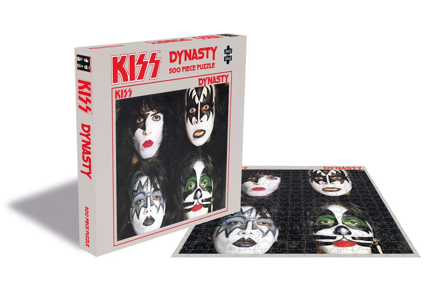 Kiss Rock Saws Jigsaw Puzzle Dynasty (500 kusov) termékfotó