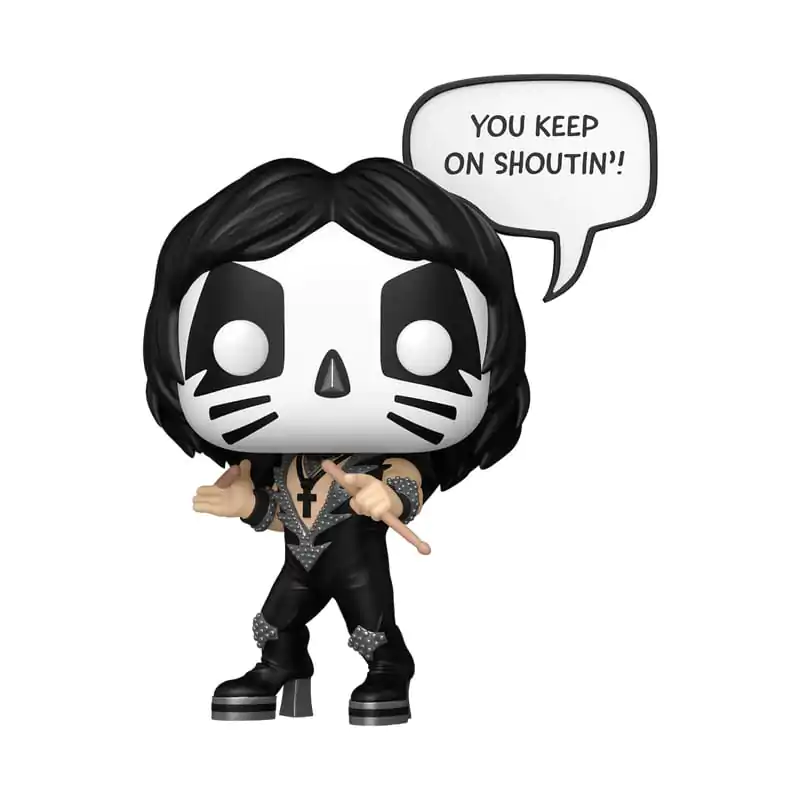 KISS Funko POP! Sayings Vinylová figúrka The Catman(R&R All Night) 9 cm produktová fotografia