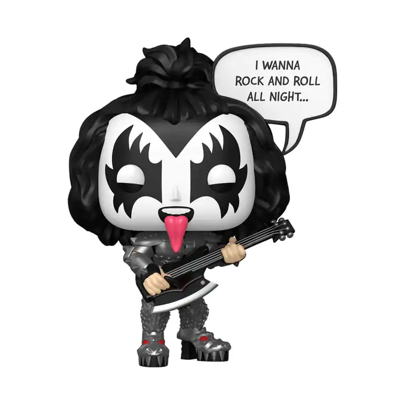 KISS Funko POP! Sayings vinylová figúrka The Demon(R&R All Night) 9 cm produktová fotografia