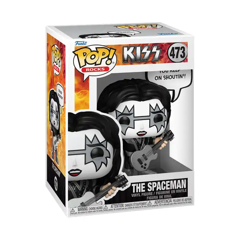 KISS Funko POP! Sayings vinylová figúrka The Spaceman(R&R All Night) 9 cm produktová fotografia