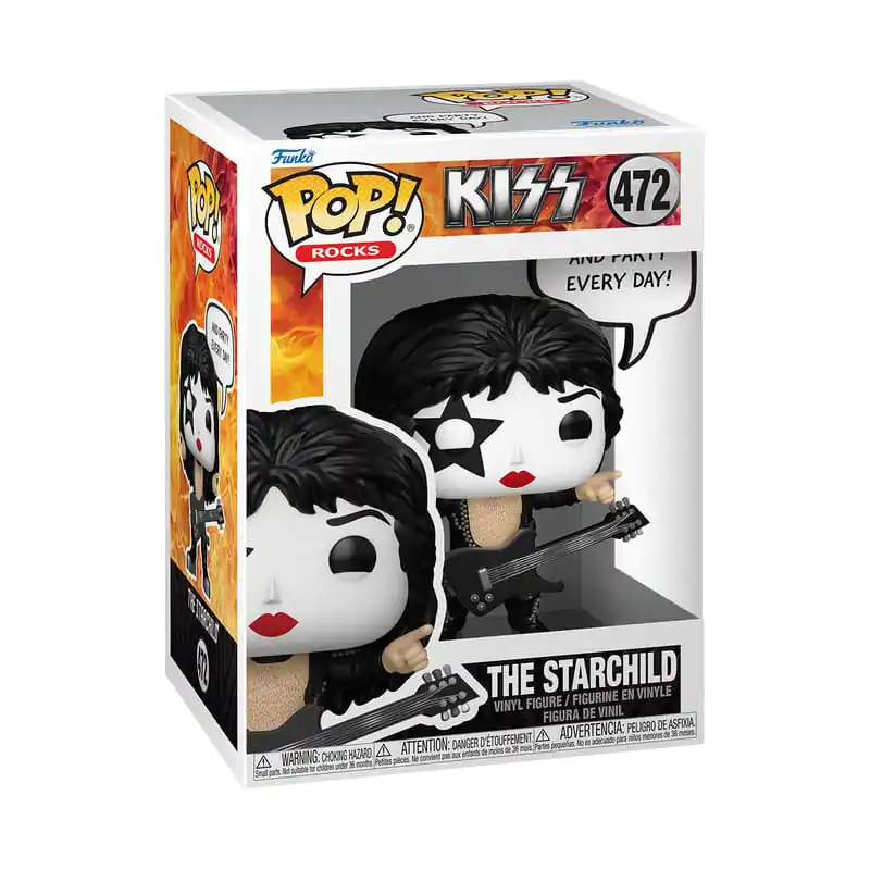 KISS Funko POP! Sayings Vinylová figúrka The Starchild(R&R All Night) 9 cm produktová fotografia