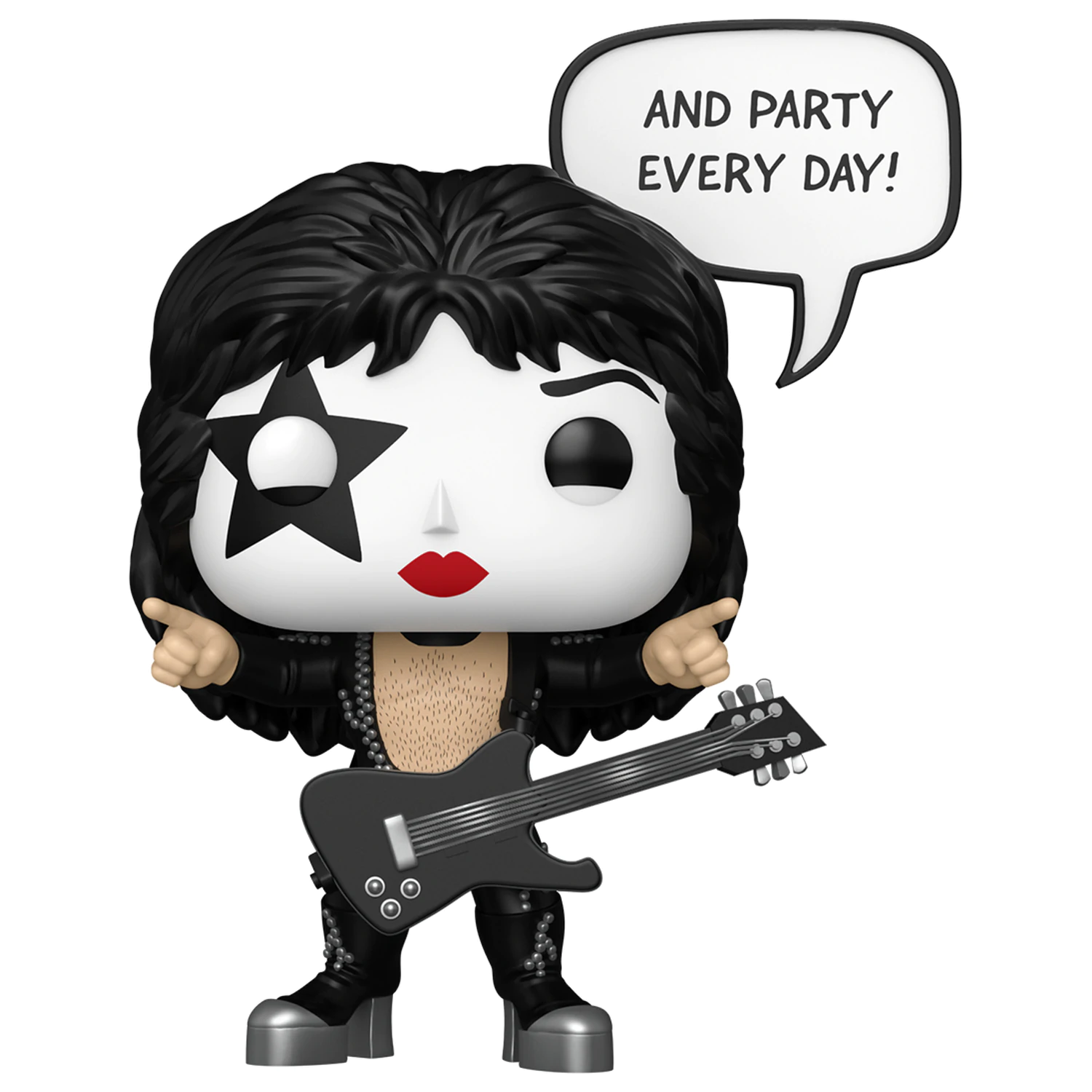 KISS Funko POP! Sayings Vinylová figúrka The Starchild(R&R All Night) 9 cm produktová fotografia