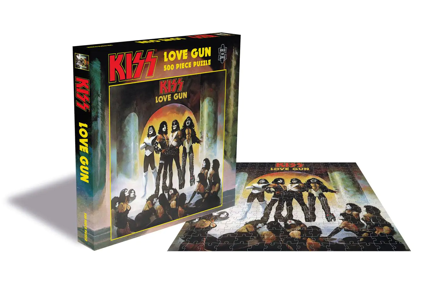 Puzzle Kiss Love Gun produktová fotografia