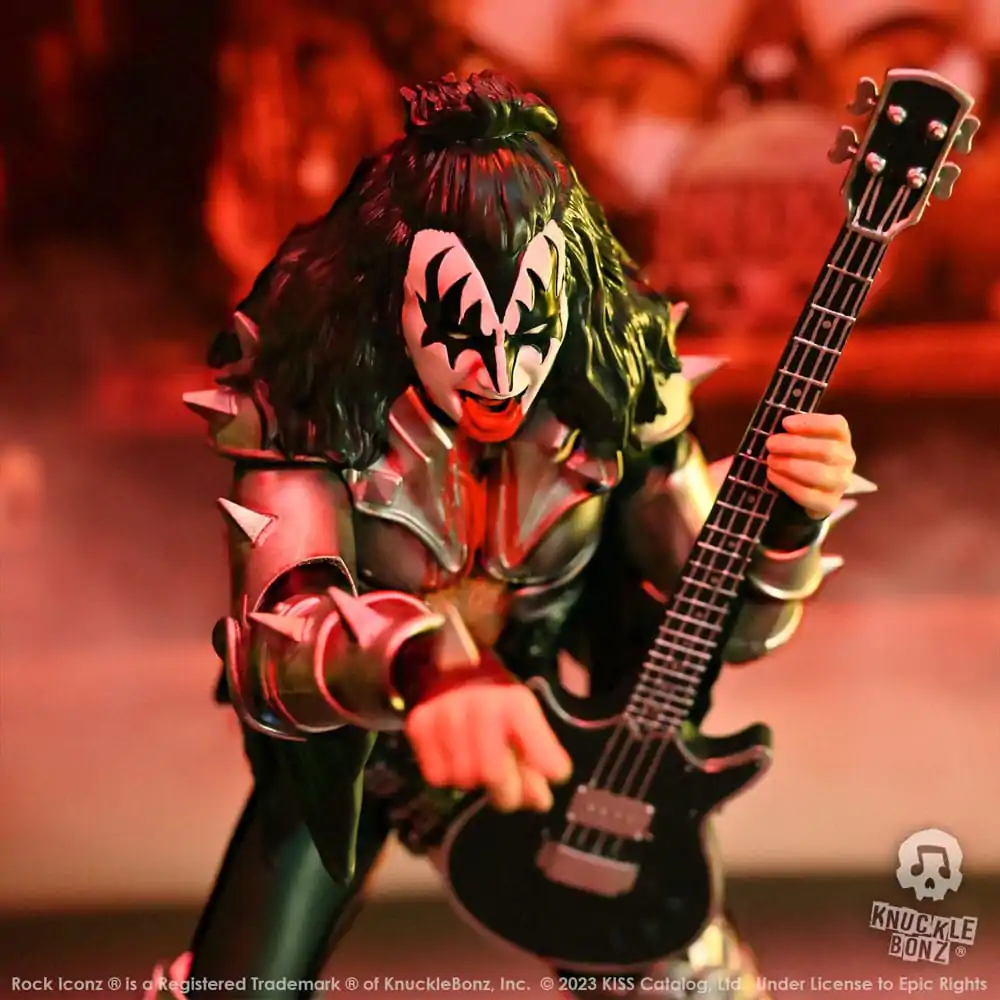 Kiss Rock Iconz Socha The Demon (Destroyer) 22 cm produktová fotografia