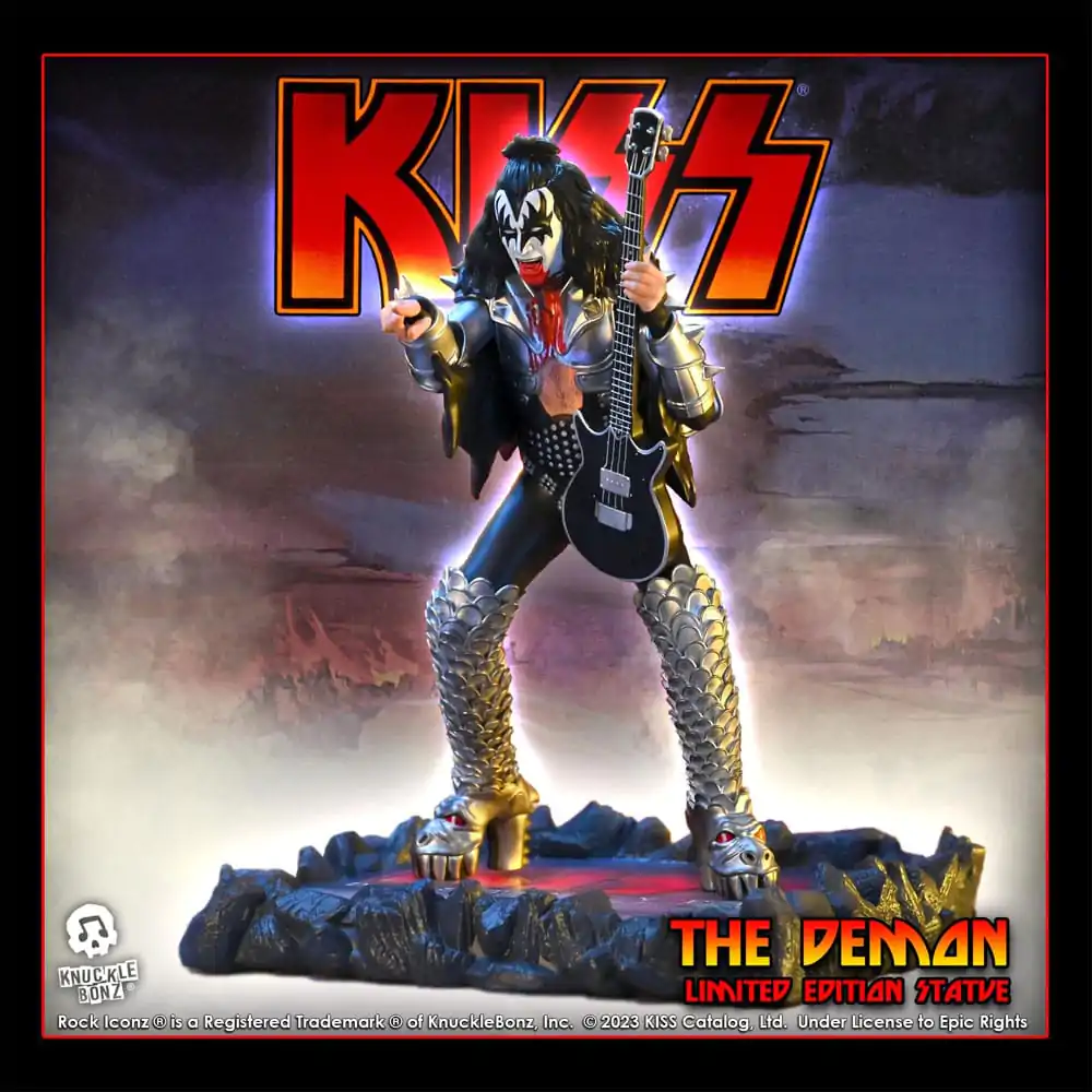 Kiss Rock Iconz Socha The Demon (Destroyer) 22 cm produktová fotografia