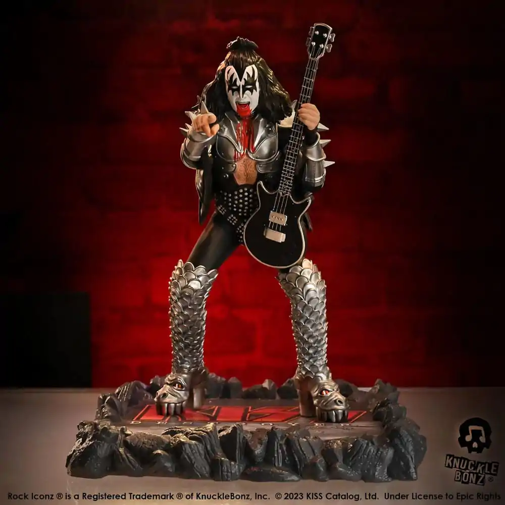 Kiss Rock Iconz Socha The Demon (Destroyer) 22 cm produktová fotografia