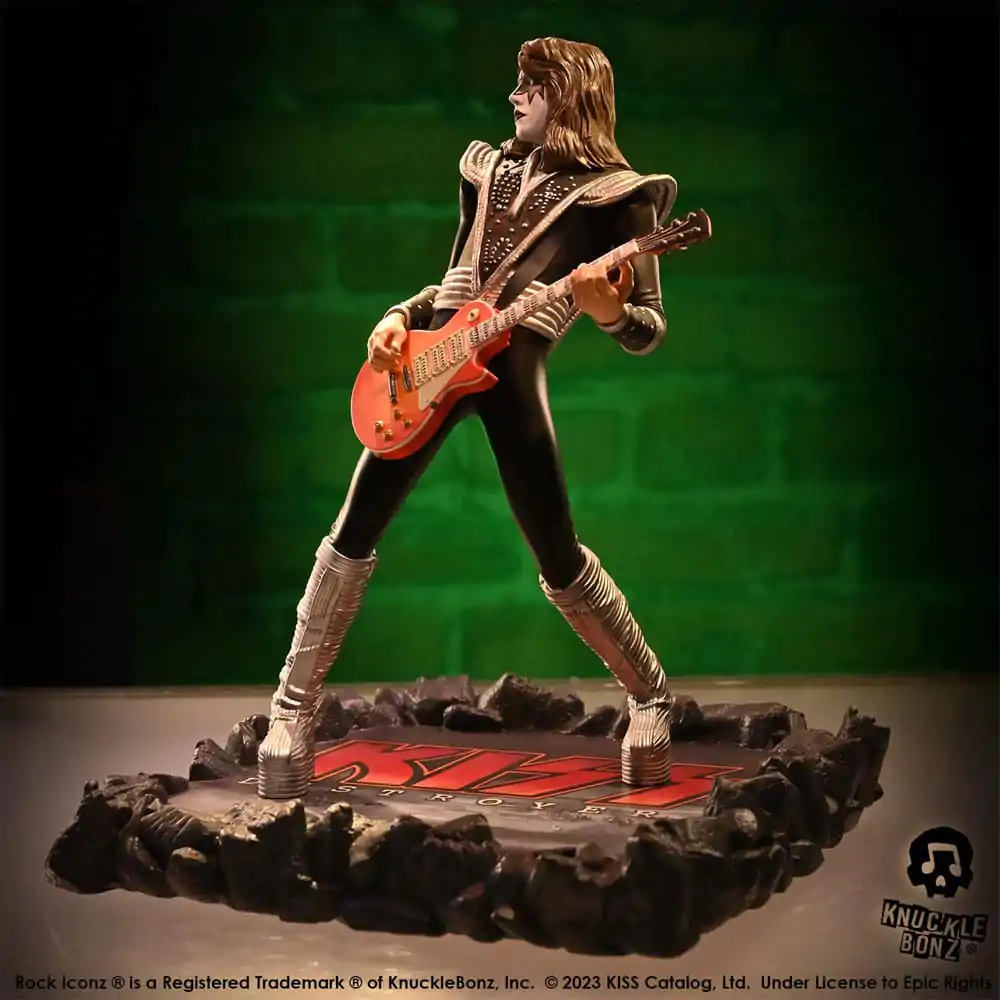 Kiss Rock Iconz Statue The Spaceman (Destroyer) 22 cm Socha produktová fotografia