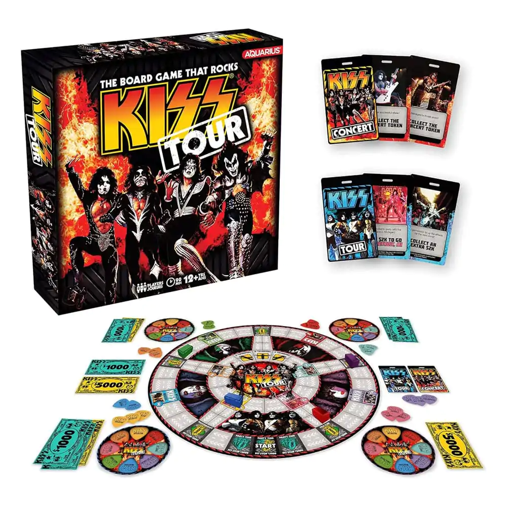 KISS Tour Stolová hra produktová fotografia