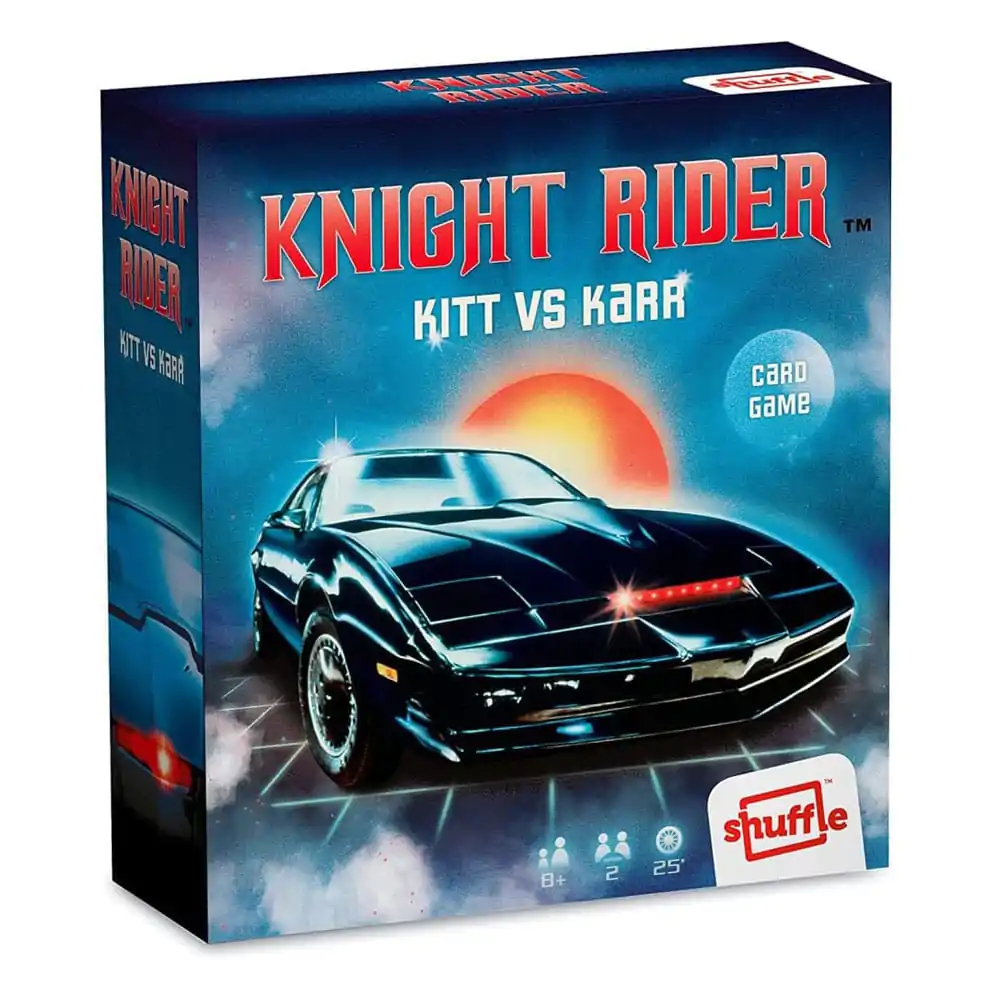 Knight Rider Kartová Hra Kitt vs. Karr Retro termékfotó