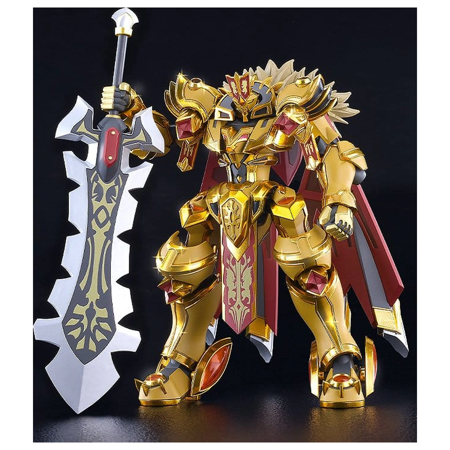 Knight's & Magic Moderoid plastový model Goldleo: Royal Metallic Ver. 14 cm produktová fotografia