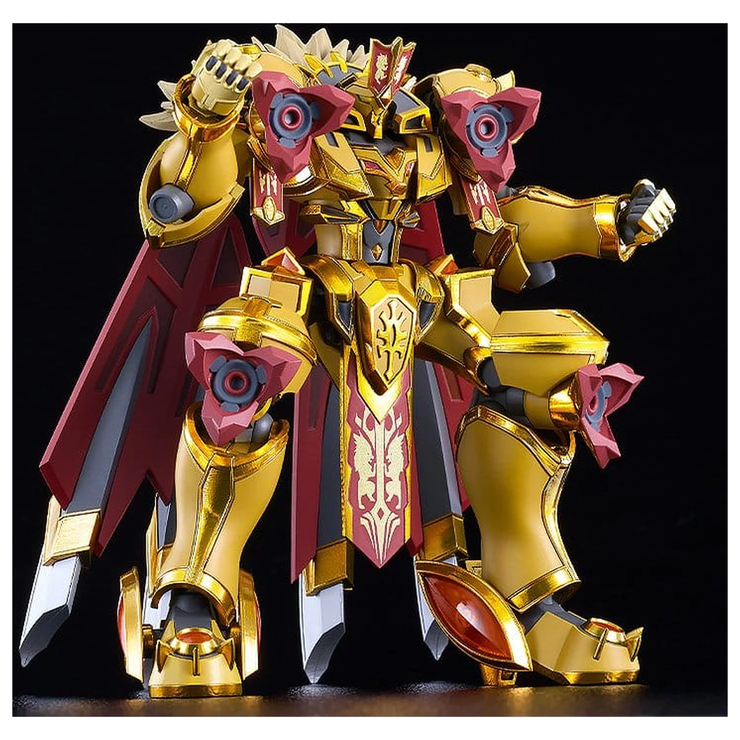 Knight's & Magic Moderoid plastový model Goldleo: Royal Metallic Ver. 14 cm produktová fotografia