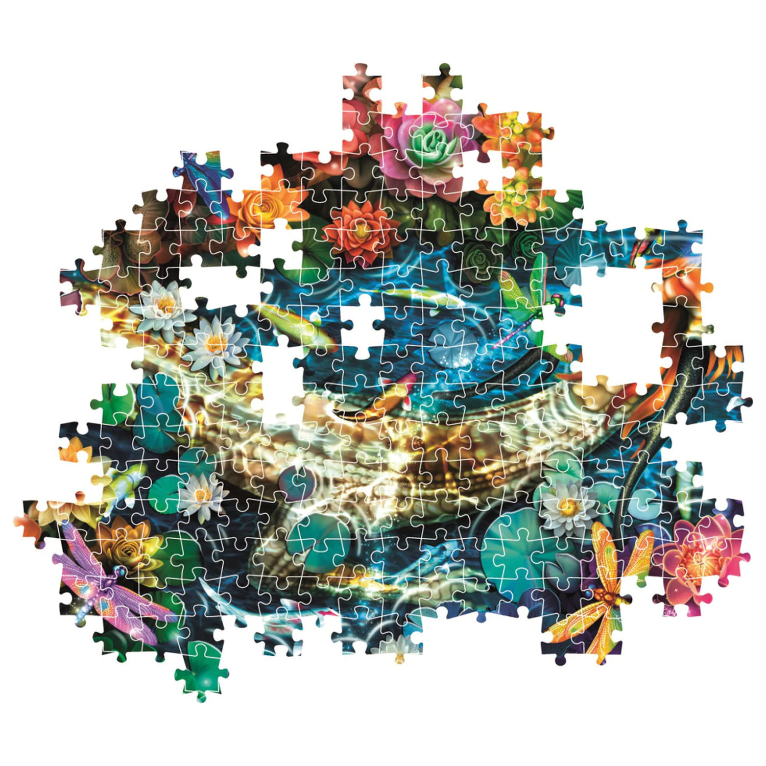 Koi River 1000 kusové puzzle produktová fotografia