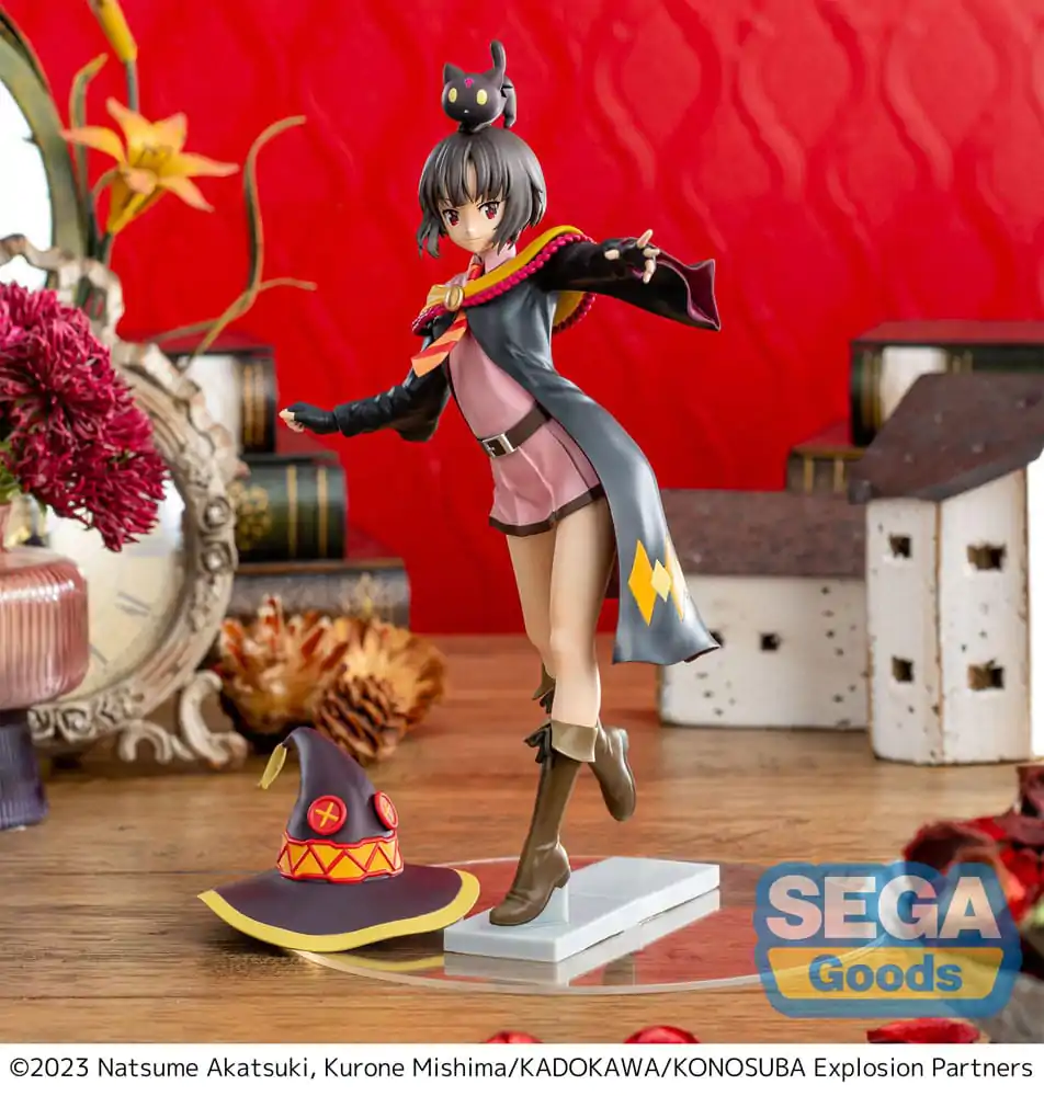 Konosuba - An Explosion on This Wonderful World! Series Luminasta PVC Socha Megumin s Chomusuke 22 cm produktová fotografia