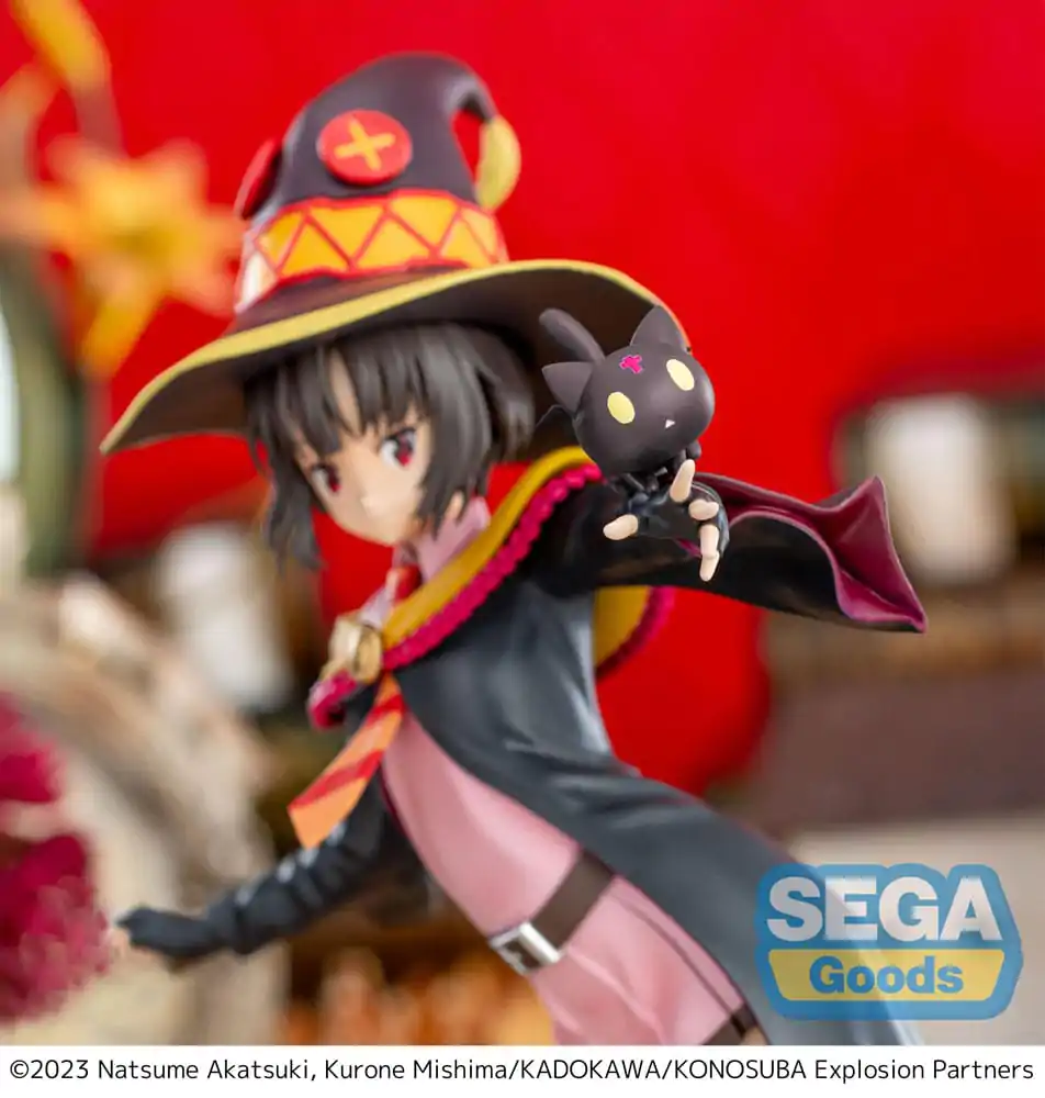 Konosuba - An Explosion on This Wonderful World! Series Luminasta PVC Socha Megumin s Chomusuke 22 cm produktová fotografia