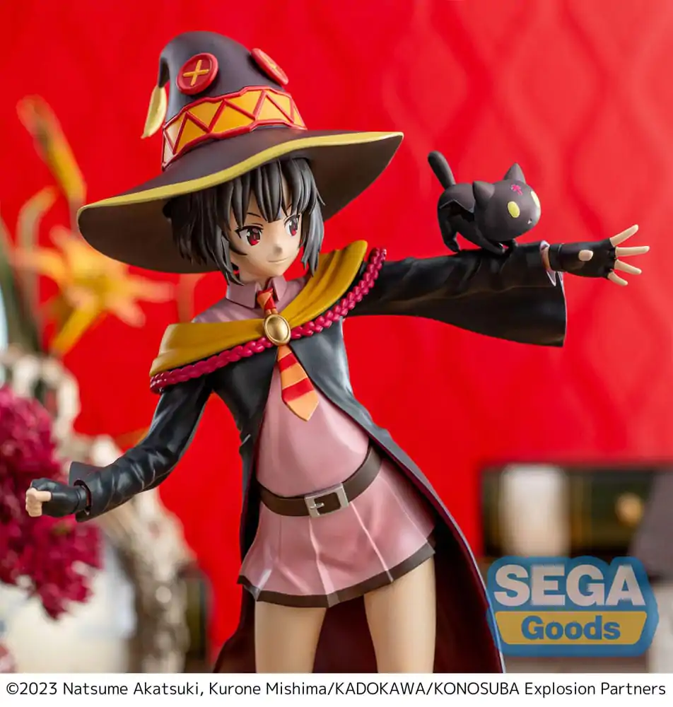 Konosuba - An Explosion on This Wonderful World! Series Luminasta PVC Socha Megumin s Chomusuke 22 cm produktová fotografia