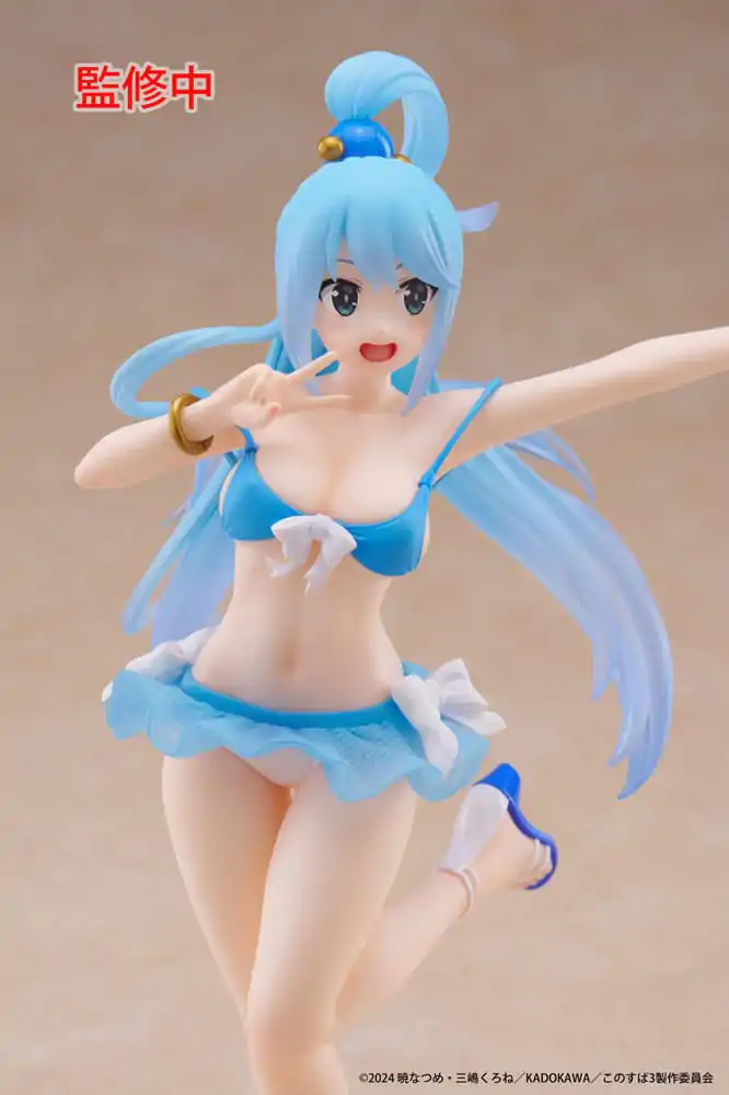 KonoSuba: God&#039;s Blessing on This Wonderful World! 3 Coreful PVC soška Aqua Swimwear Ver. 18 cm termékfotó