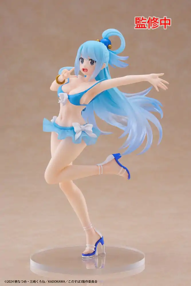 KonoSuba: God&#039;s Blessing on This Wonderful World! 3 Coreful PVC soška Aqua Swimwear Ver. 18 cm termékfotó