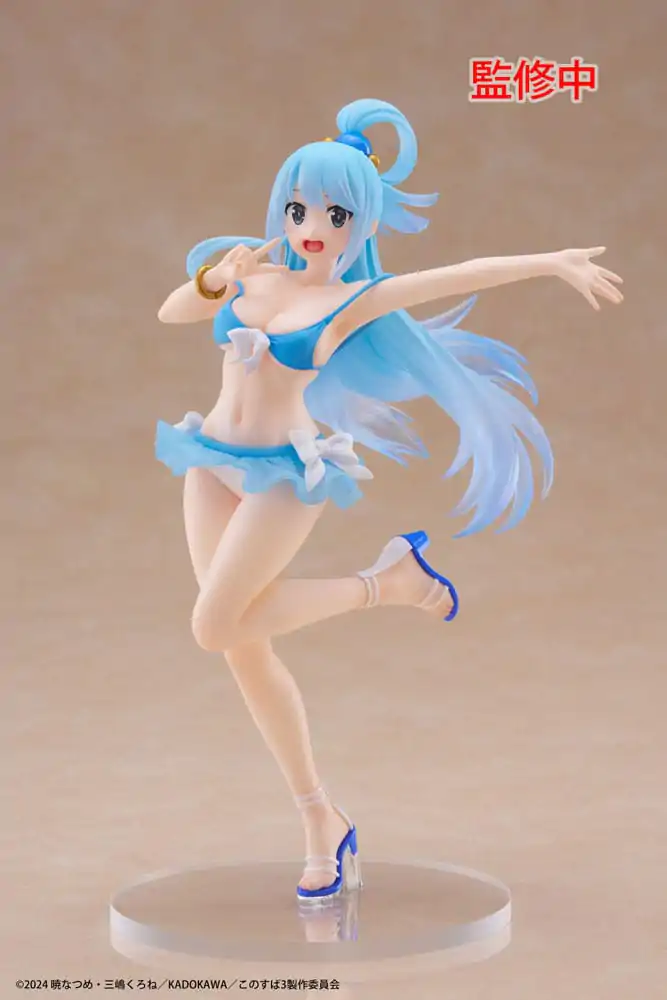 KonoSuba: God&#039;s Blessing on This Wonderful World! 3 Coreful PVC soška Aqua Swimwear Ver. 18 cm termékfotó