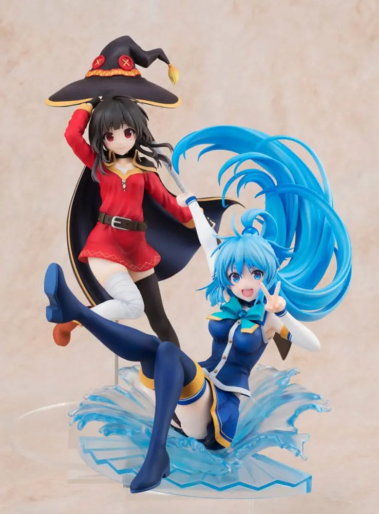 Konosuba God's blessing on this wonderful world! PVC figúrka 1/7 Aqua: Sneaker Bunko 30. výročie Ver. (repríza) 19 cm termékfotó