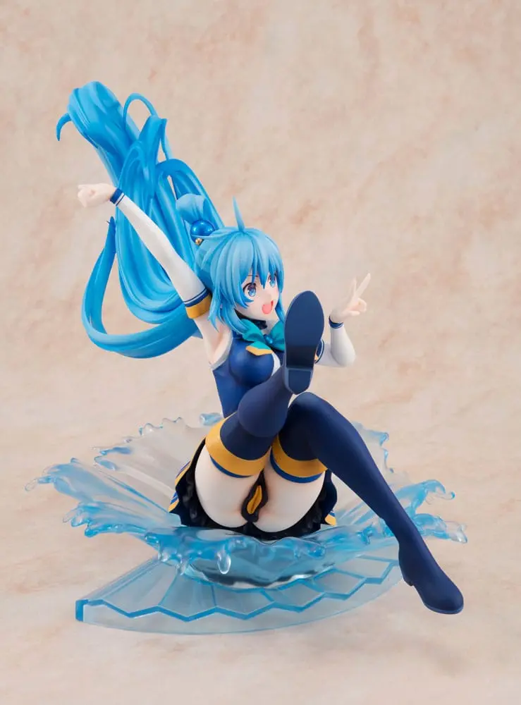 Konosuba God's blessing on this wonderful world! PVC figúrka 1/7 Aqua: Sneaker Bunko 30. výročie Ver. (repríza) 19 cm termékfotó