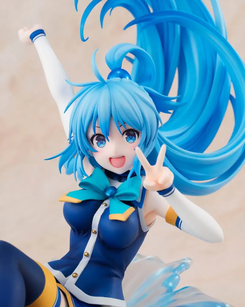 Konosuba God's blessing on this wonderful world! PVC figúrka 1/7 Aqua: Sneaker Bunko 30. výročie Ver. (repríza) 19 cm termékfotó