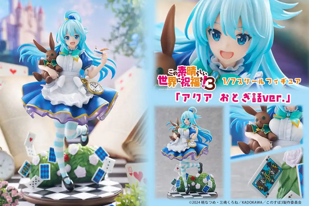 KonoSuba: God's Blessing on This Wonderful World! 3 socha 1/7 Aqua rozprávková verzia 27 cm termékfotó