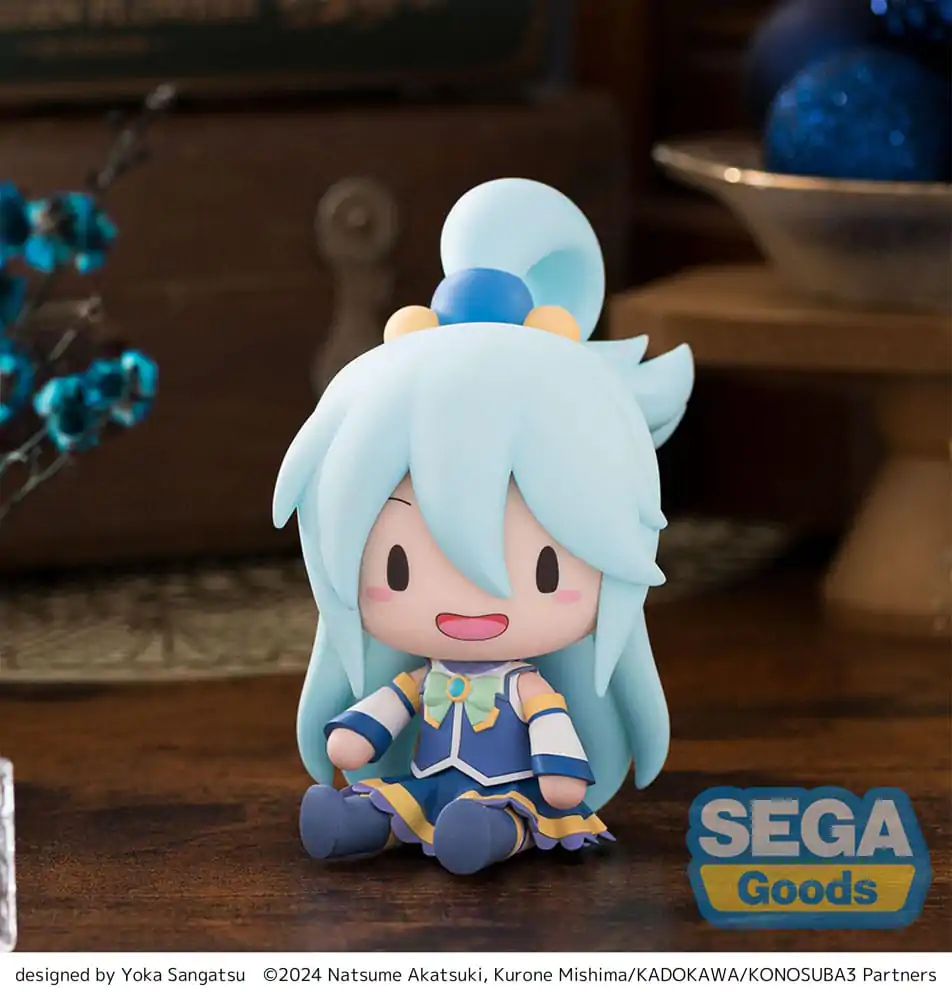 Konosuba God´s blessing on this wonderful world! 3 Fuwa Petit Chibi Figúrka Aqua 10 cm produktová fotografia