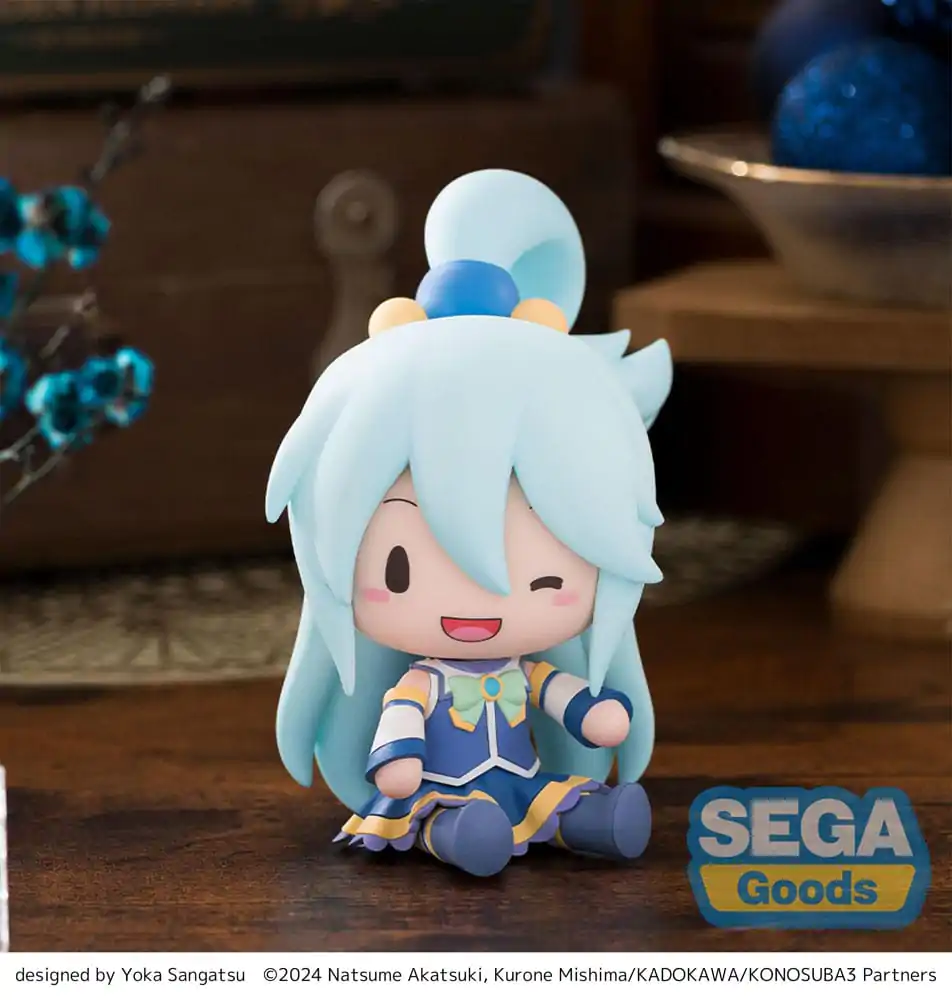 Konosuba God´s blessing on this wonderful world! 3 Fuwa Petit Chibi Figúrka Aqua 10 cm produktová fotografia