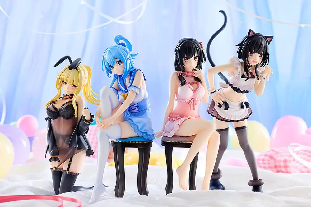 Konosuba God's blessing on this wonderful world! PVC Socha Yunyun: Light Novel Negligee Ver. 16 cm produktová fotografia