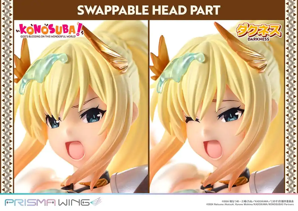 Konusuba - God's blessing on this wonderful world! Prisma Wing PVC Socha 1/7 Darkness 20 cm produktová fotografia