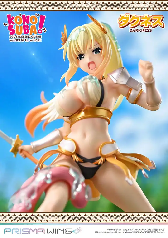 Konusuba - God's blessing on this wonderful world! Prisma Wing PVC Socha 1/7 Darkness 20 cm produktová fotografia