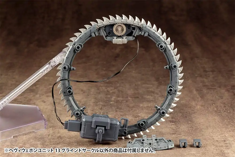 Kotobukiya M.S.G. Model Kit Accessory Set Heavy Weapon Unit 13 Grind Circle 13 cm produktová fotografia
