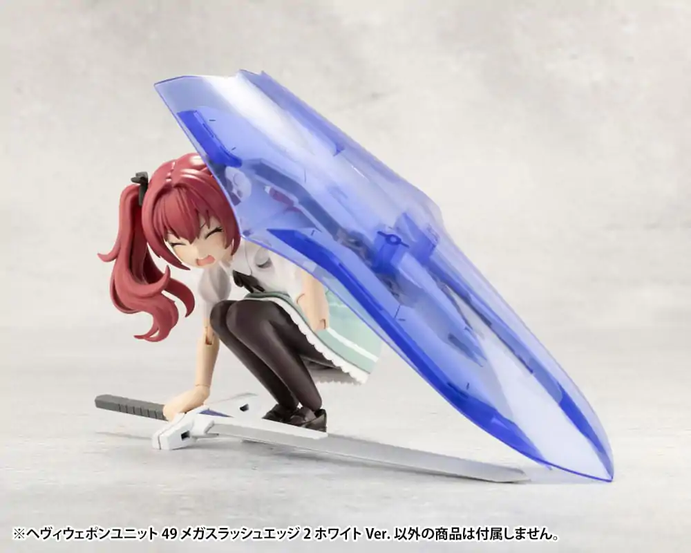 Kotobukiya M.S.G. Model Kit Accessory Set Heavy Weapon Unit 49 Mega Slash Edge 2 Biela Verzia produktová fotografia
